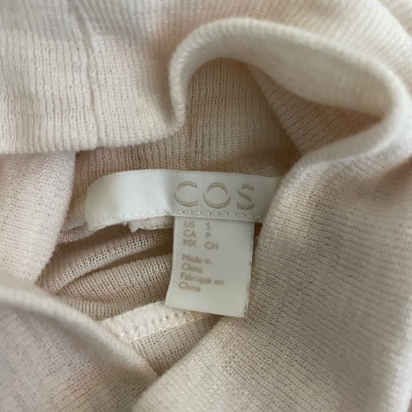 COS white turtleneck top - Picture 5 of 5